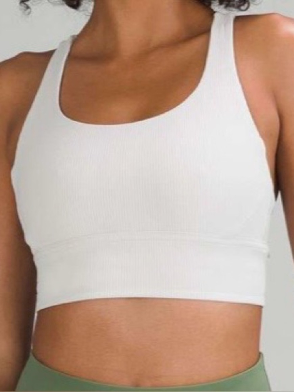 Lululemon Energy Longline Bra Vapor size 6